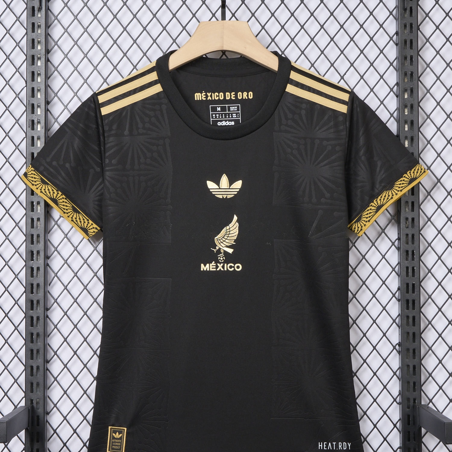 Women's Mexico 2025 Gold Cup Black Jersey - Fans Version - UnitedFutballJersey
