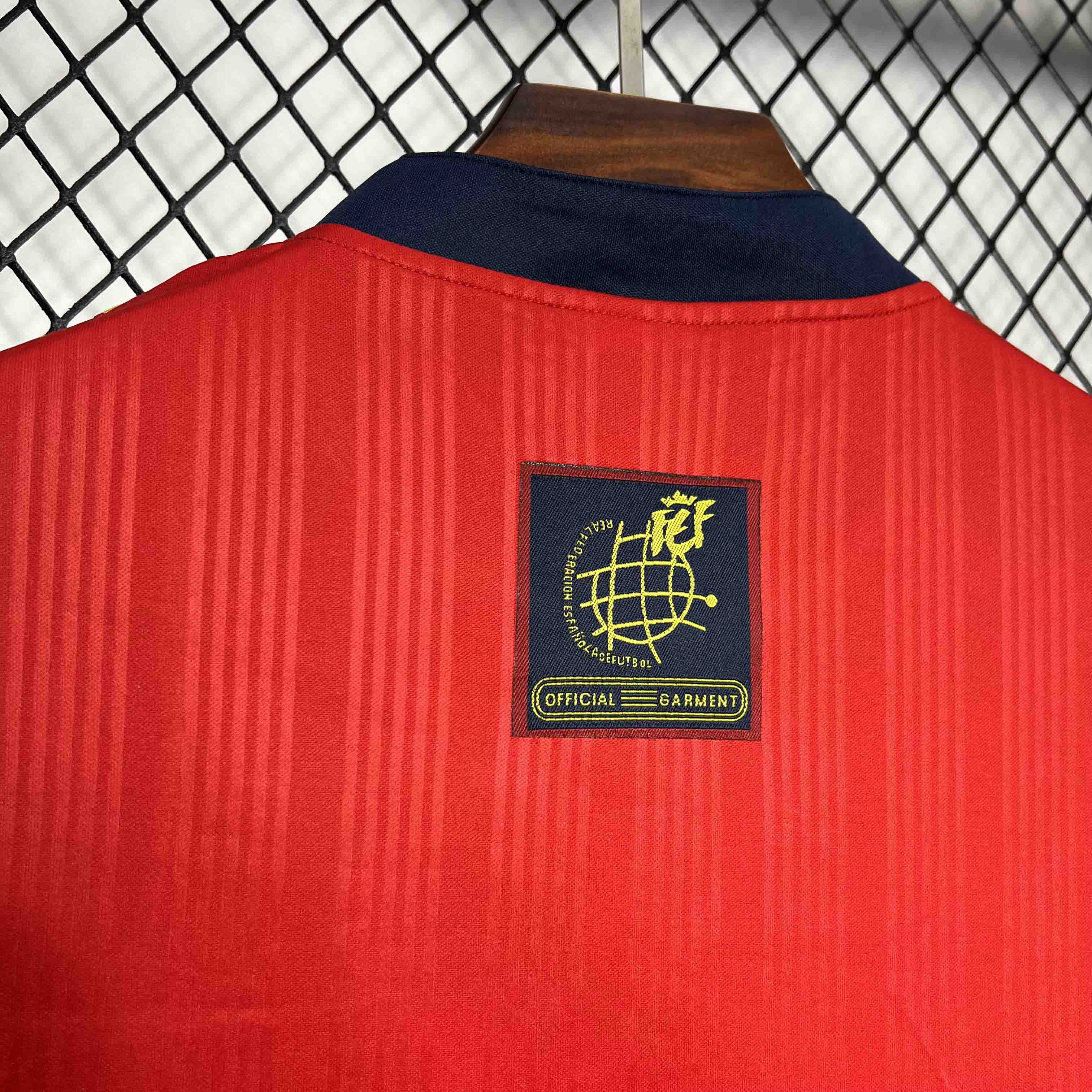 Retro Spain 1996 Home Jersey - UnitedFutballJersey