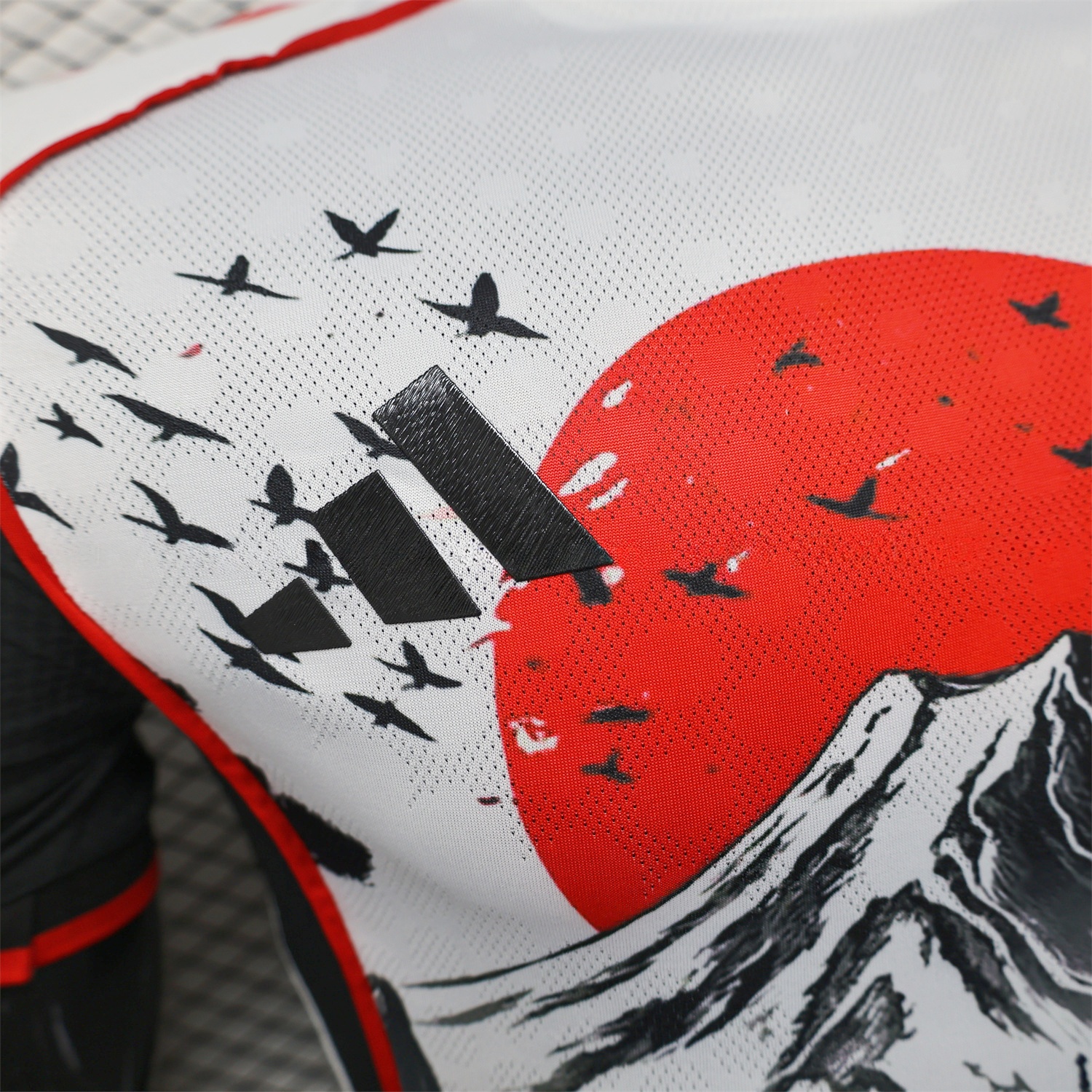 Japan 25-26 Red Maple Mount Fuji Special Edition Jersey - Player Version - UnitedFutballJersey