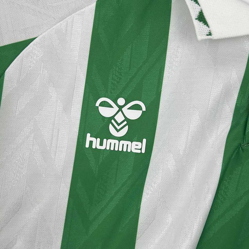 Real Betis 24-25 Home Unsponsored Long Sleeves Jersey - Fans Version - UnitedFutballJersey
