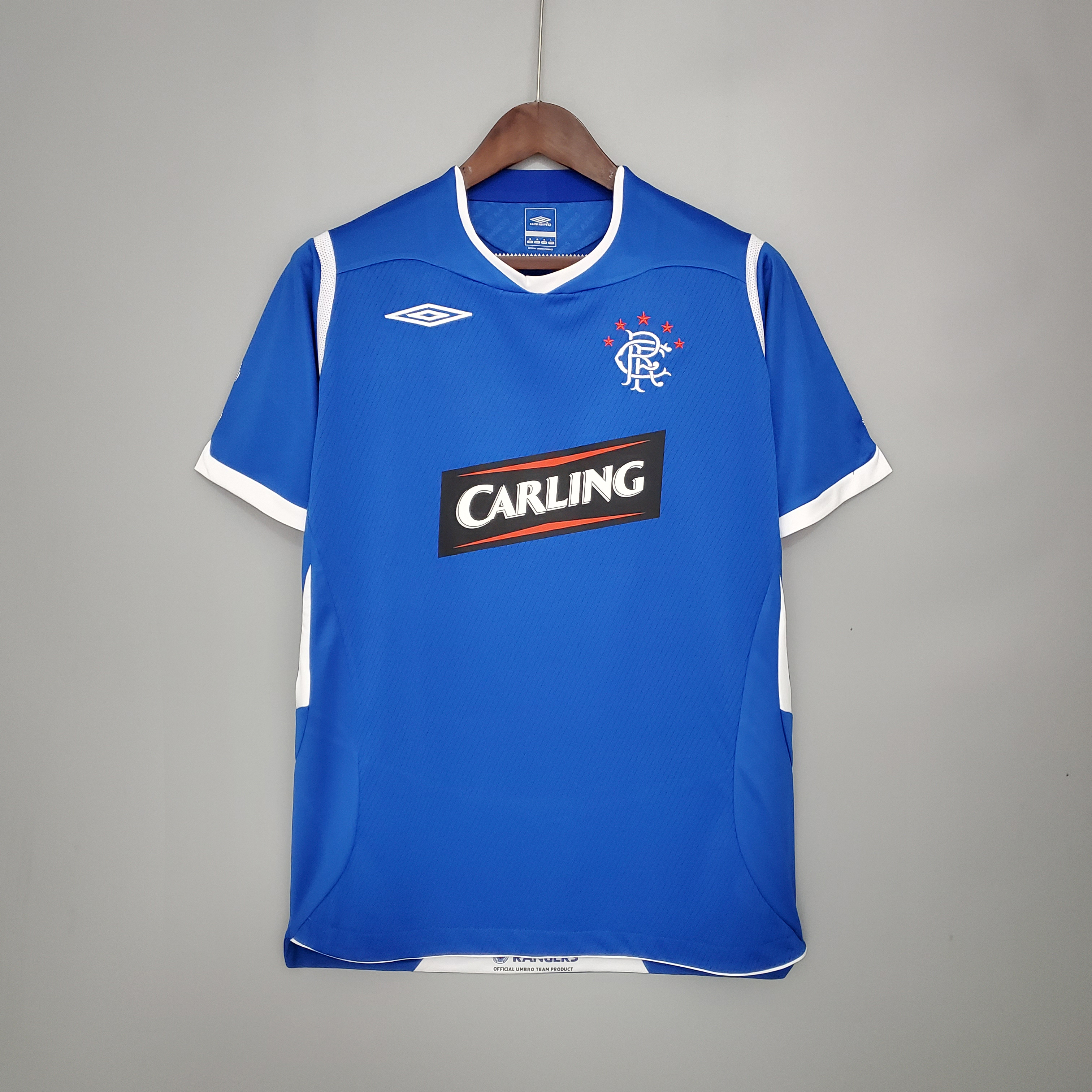 Retro Glasgow Rangers 08-09 Home Stadium Jersey - UnitedFutballJersey