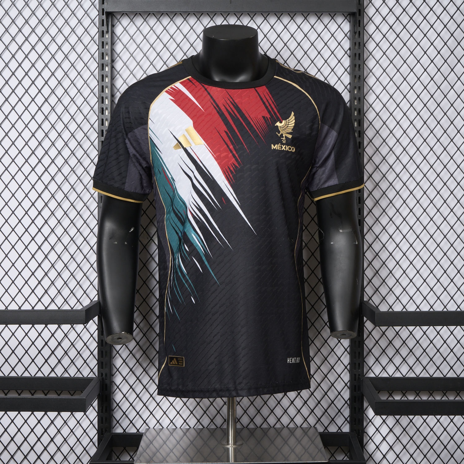 Mexico 2025 Colorful Black Special Edition Jersey - Player Version - UnitedFutballJersey