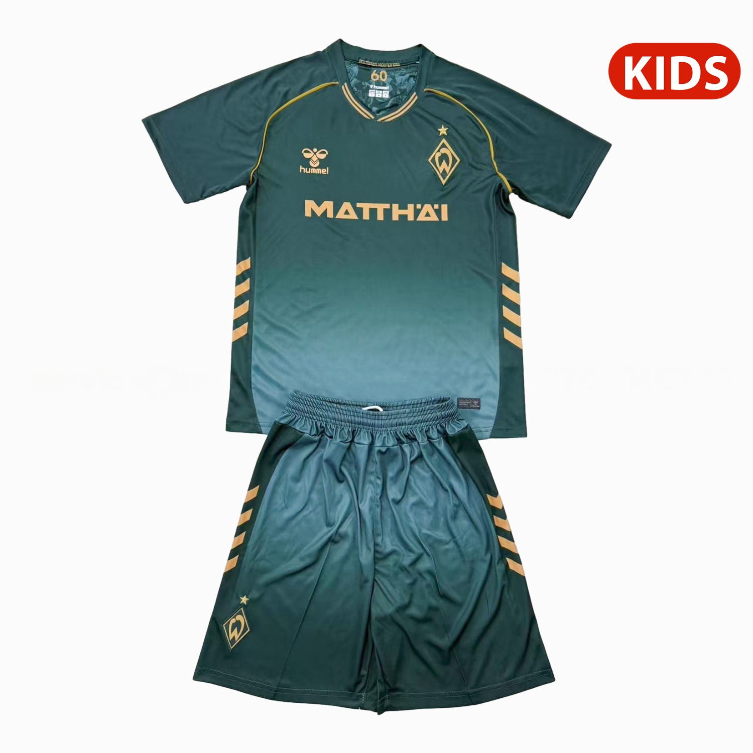 Werder Bremen 25-26 Third Kids Kit - UnitedFutballJersey