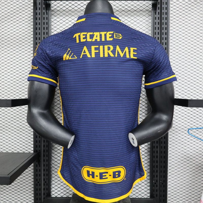 Tigres UANL 23-24 Away Stadium Jersey - Player Version - UnitedFutballJersey
