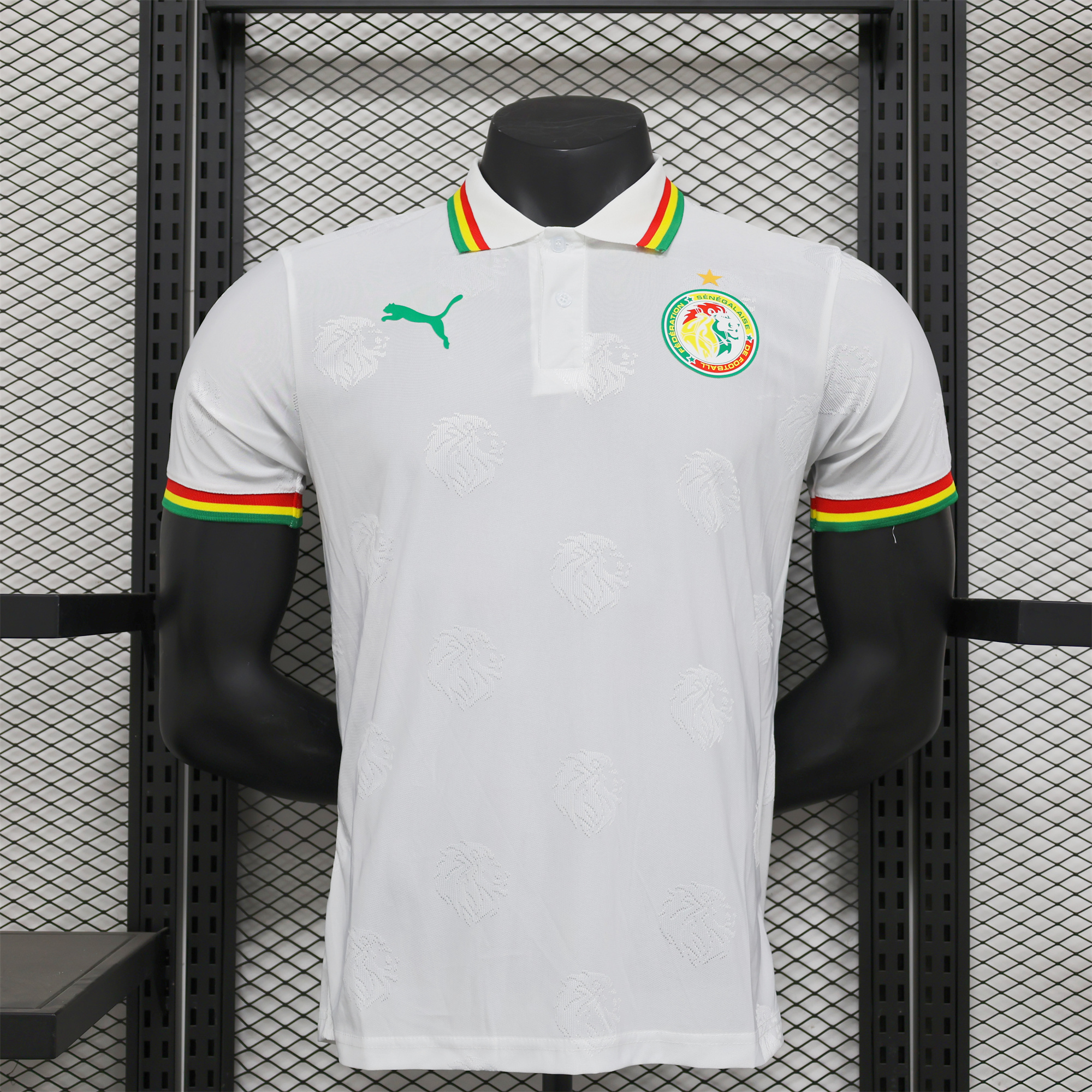 Senegal 2024 White Special Edition Jersey - Player Version - UnitedFutballJersey