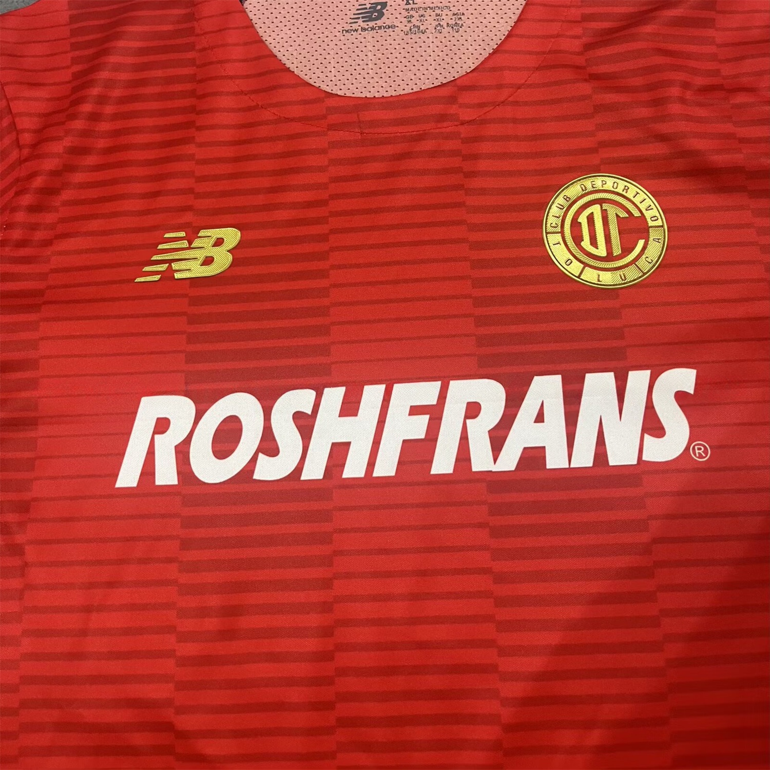 Toluca 25-26 Home Jersey - Fans Version - UnitedFutballJersey