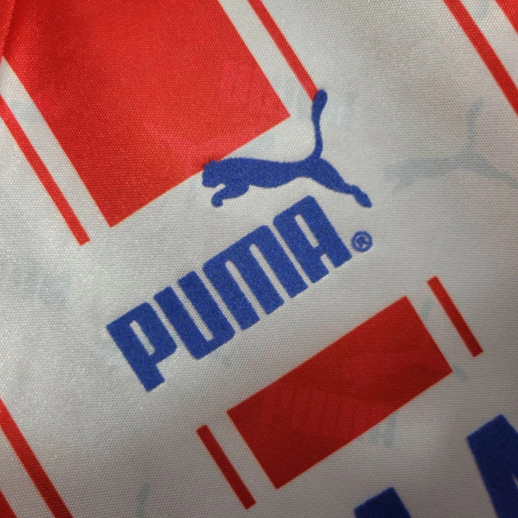 Retro Atletico Madrid 1994-95 Home Stadium Jersey - UnitedFutballJersey