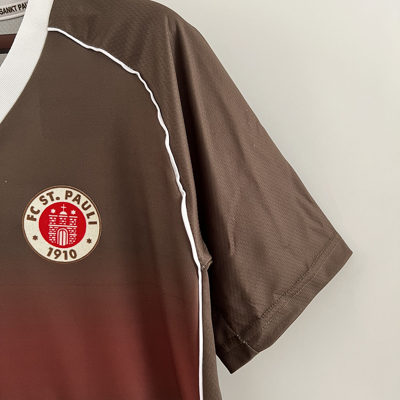 St. Pauli 23-24 Home Stadium Jersey - Fans Version - UnitedFutballJersey