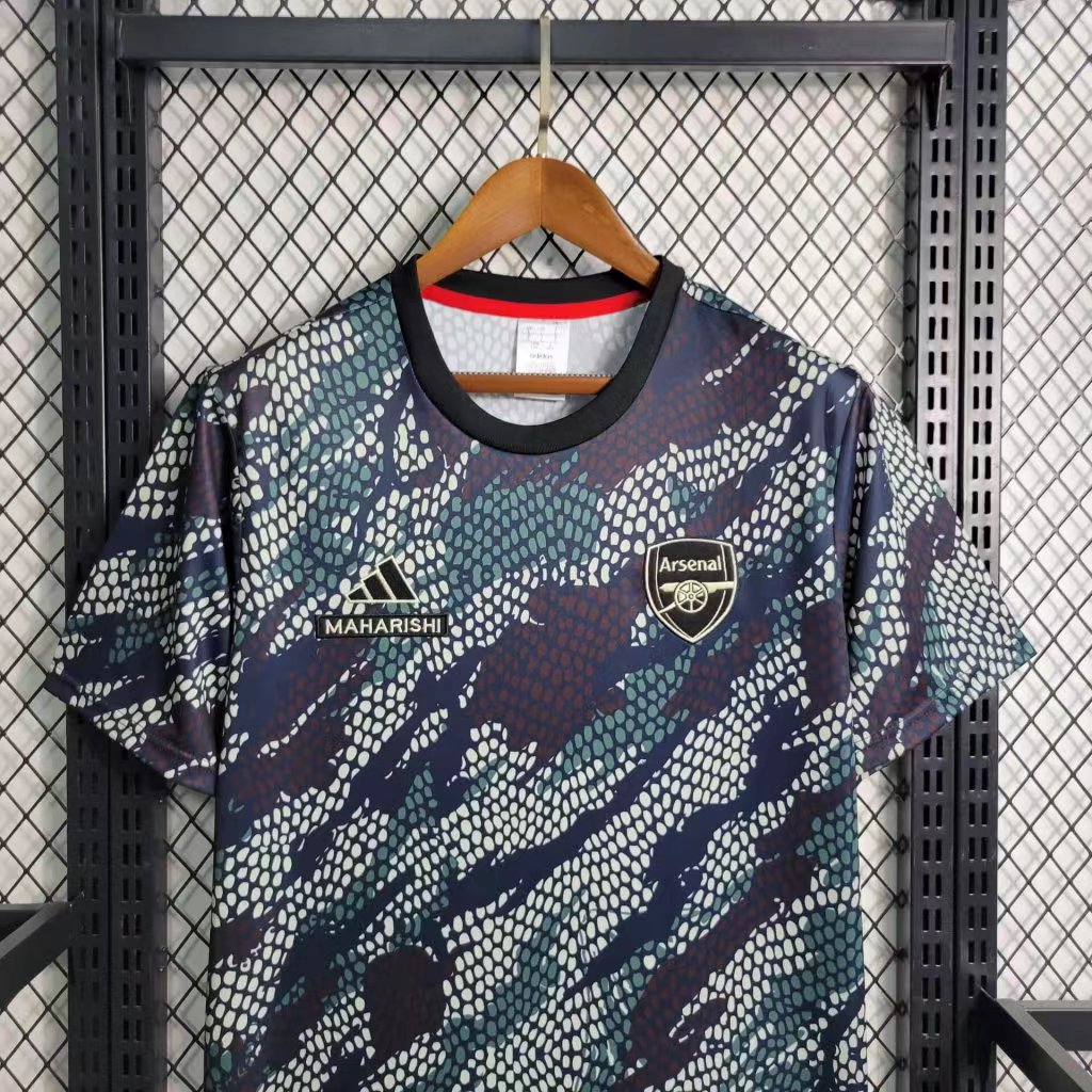 Arsenal x M.A.H.A R.I.S.H.I Limited Edition Jersey - Fans Version - UnitedFutballJersey