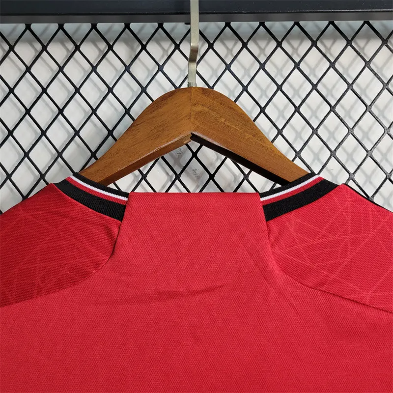 Manchester United 23-24 Home Long Sleeve Jersey - Fans Version - UnitedFutballJersey