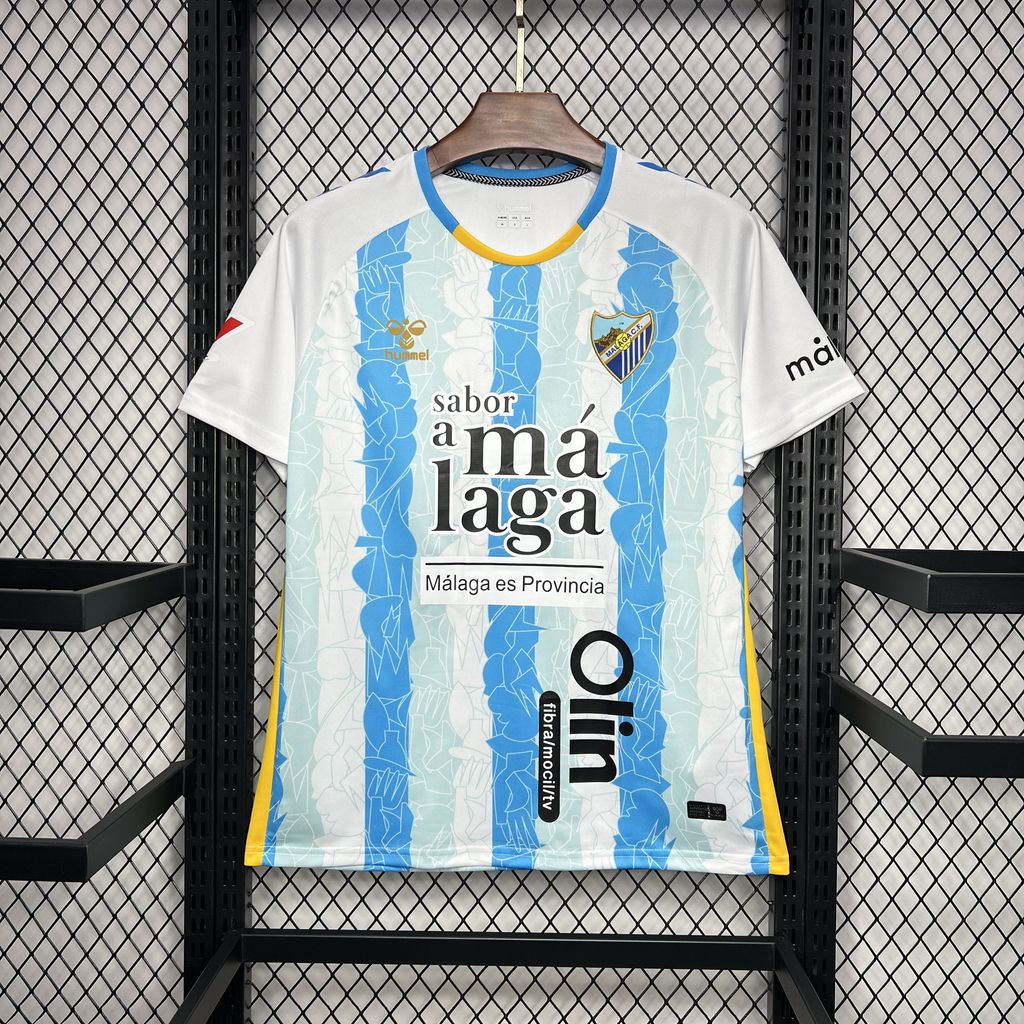 Malaga 24-25 Home Stadium Jersey - Fans Version - UnitedFutballJersey