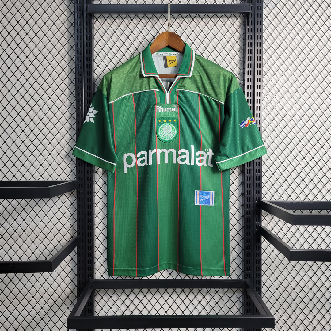 Retro Palmeiras 1999 Home Stadium Jersey - Liberator Cup Champion - UnitedFutballJersey