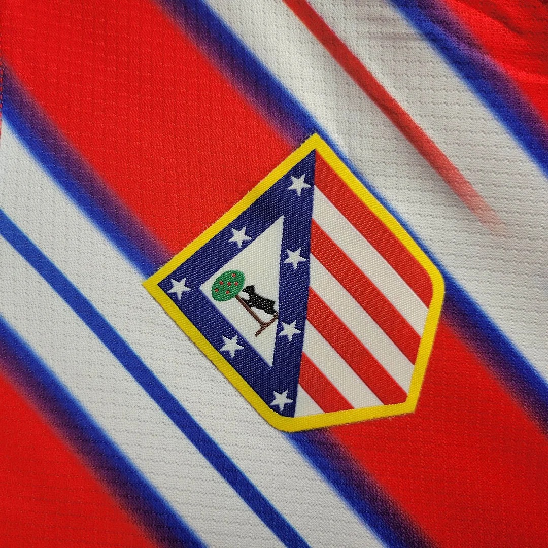 Atletico Madrid 24-25 Home Kids Kit - UnitedFutballJersey