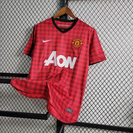 Retro Manchester United 12-13 Home Stadium Jersey - UnitedFutballJersey