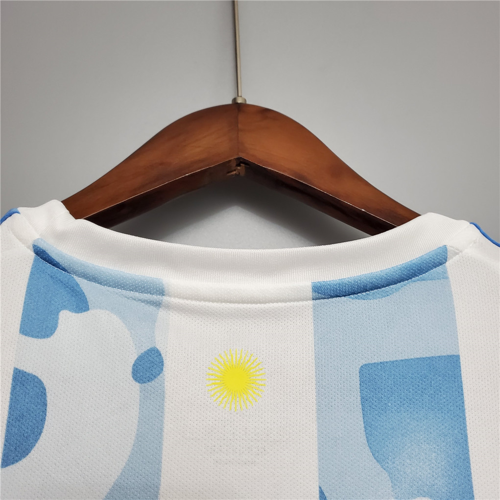Retro Argentina 2021 Home Stadium Jersey - UnitedFutballJersey