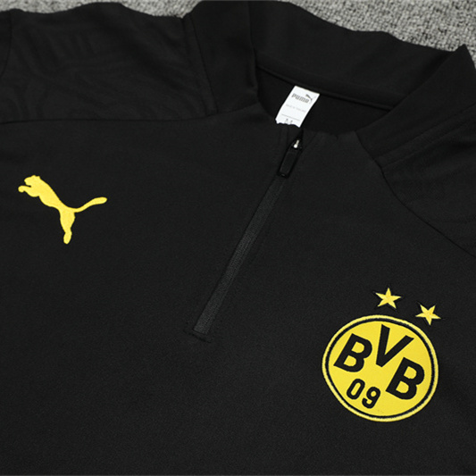 Dortmund 24-25 Long Sleeve Training Set - Black - UnitedFutballJersey