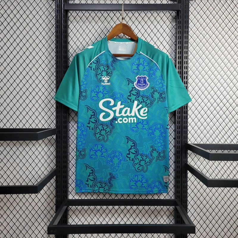 Everton 24-25 Shamrock Pre-match Jersey - Fans Version - UnitedFutballJersey