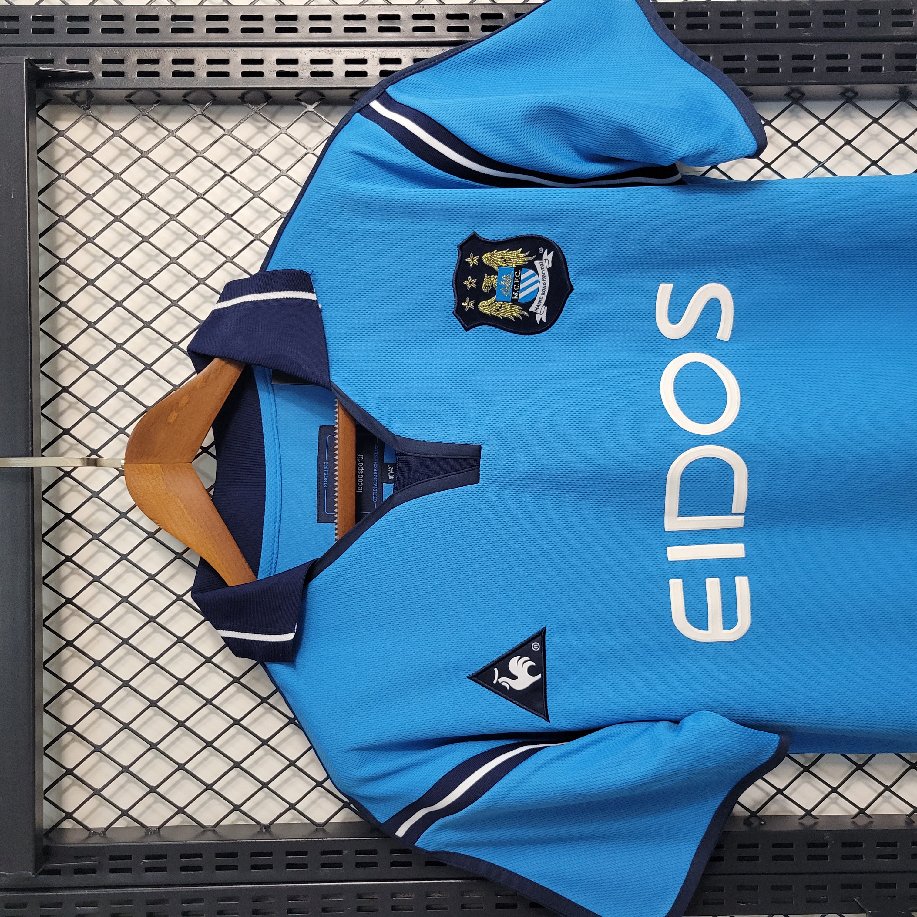 Retro Manchester City 2001-02 Home Stadium Jersey - UnitedFutballJersey