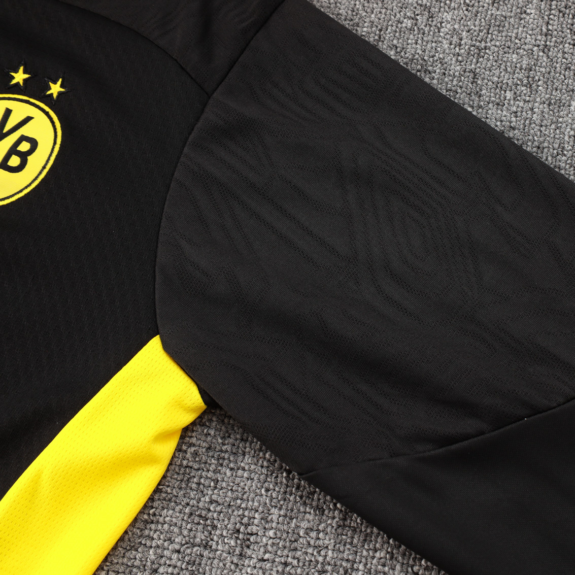 Dortmund 24-25 Long Sleeve Training Set - Player Version - Black - UnitedFutballJersey