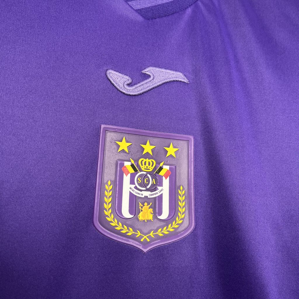 R.S.C. Anderlecht 24-25 Home Stadium Jersey - Fans Version - UnitedFutballJersey