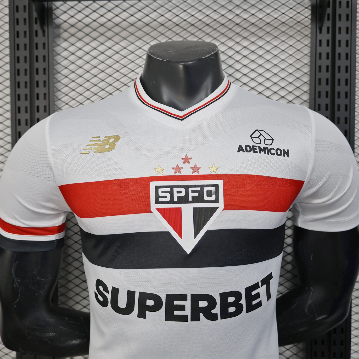 Sao Paulo 25-26 Home Jersey - Player Version - UnitedFutballJersey