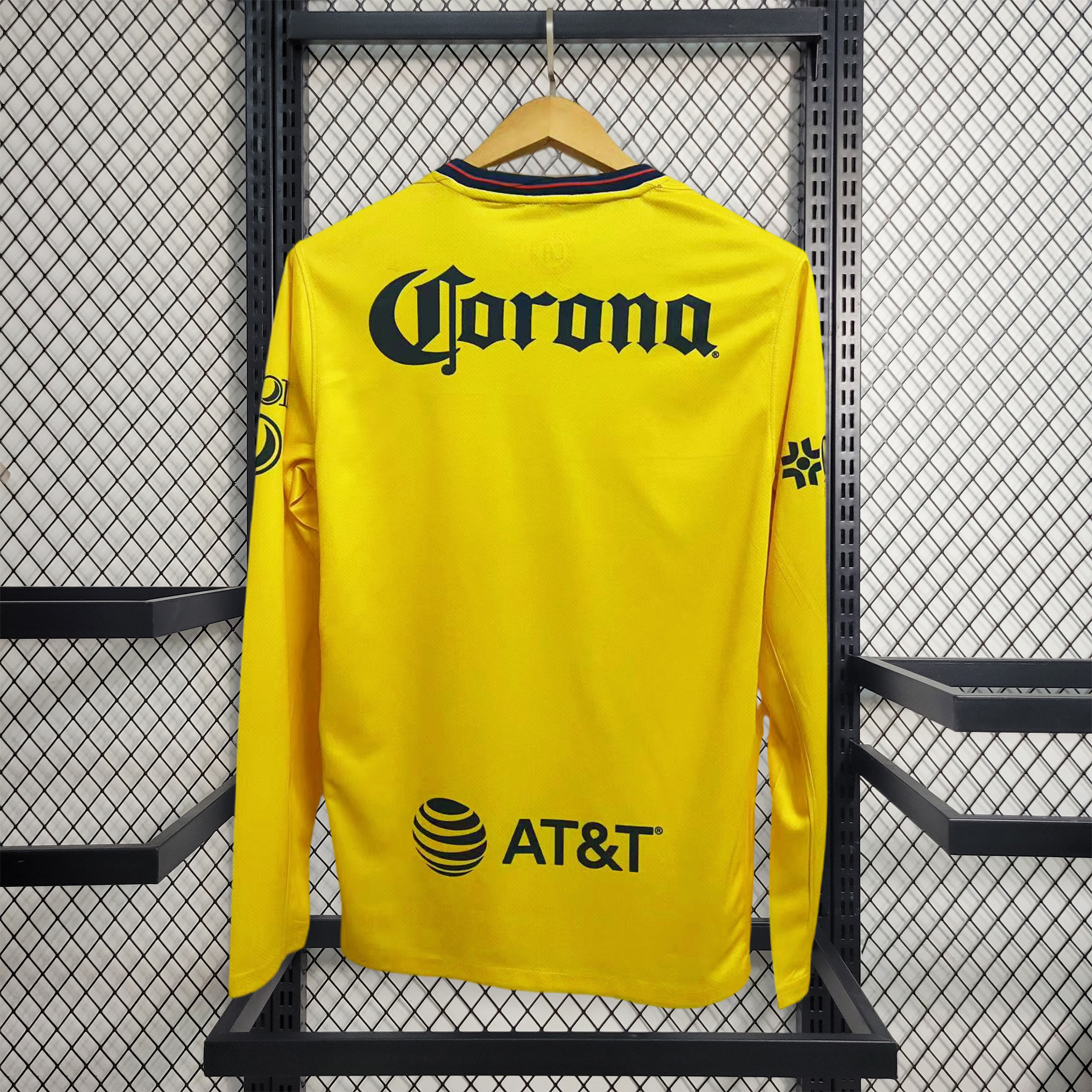 Club América 24-25 Home Long Sleeve Jersey - Fans Version - UnitedFutballJersey