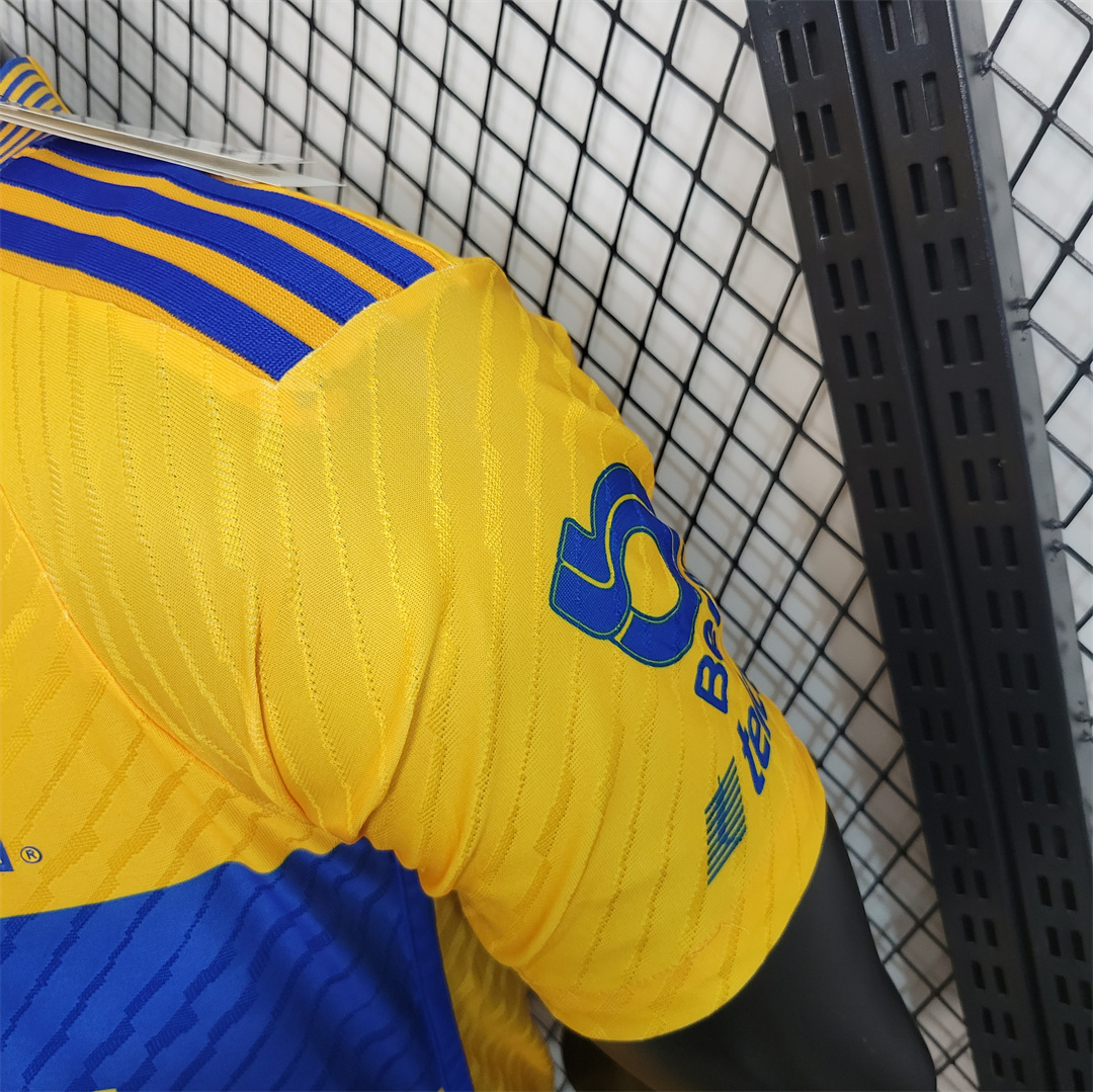 Tigres UANL 23-24 Home Stadium Jersey - Player Version - UnitedFutballJersey