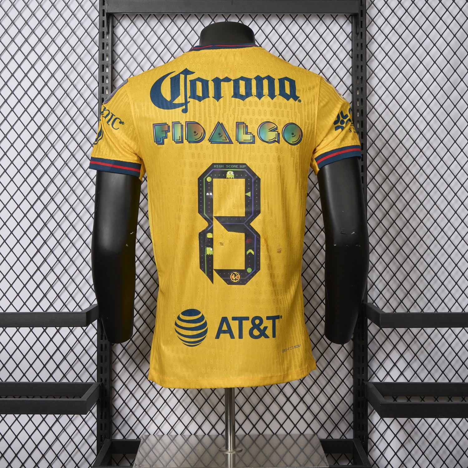 【Pac-Man Version】Club América 24-25 Home Jersey - Player Version - UnitedFutballJersey
