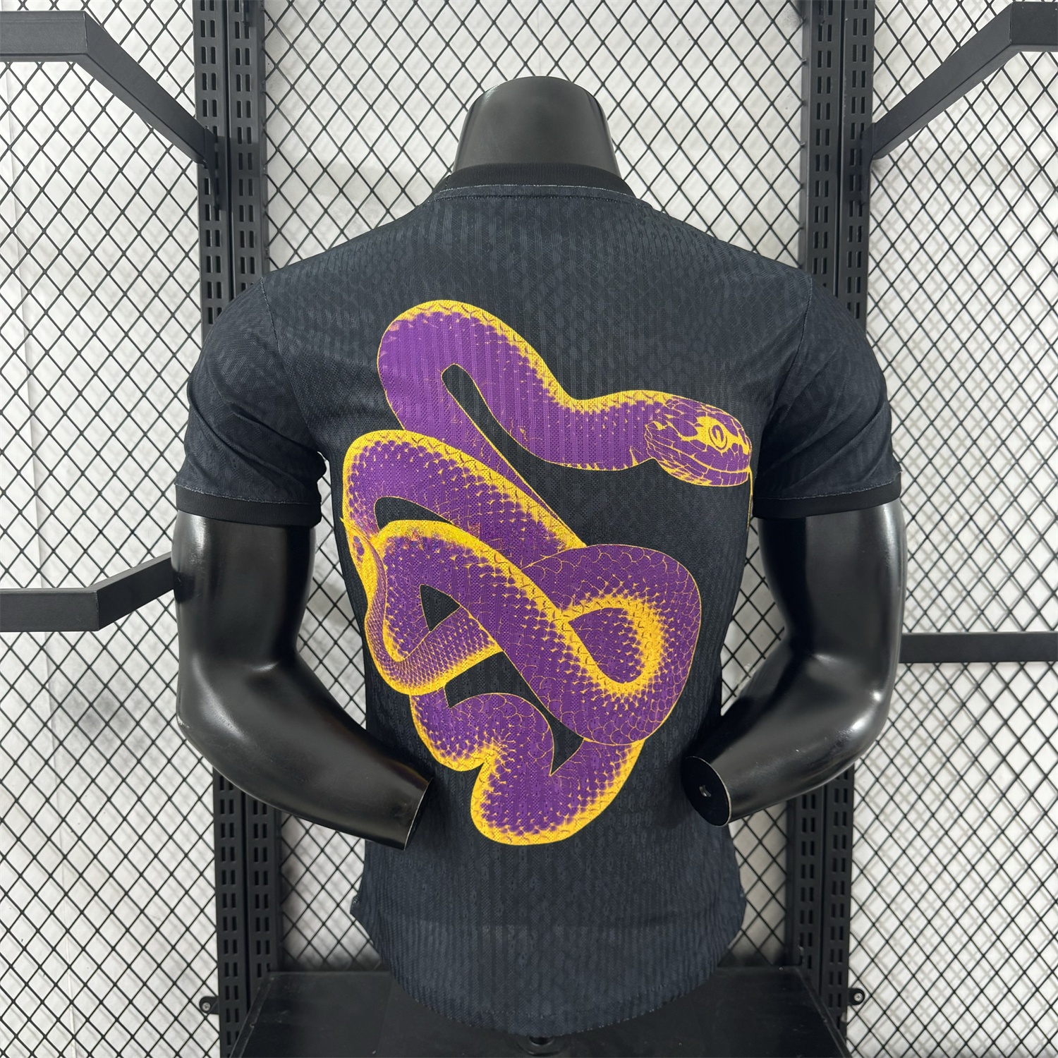 B.A.R.S.A 25-26 Purple Mamba Snake Black Special Jersey - Player Version - UnitedFutballJersey