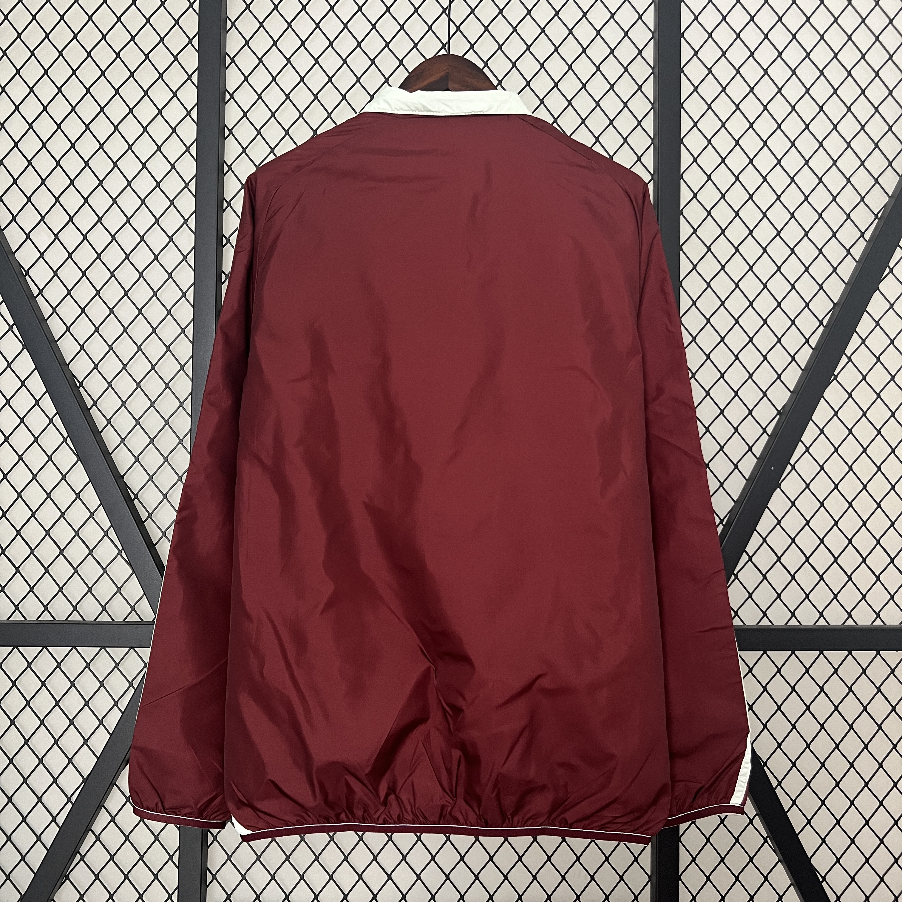 Mexico 2024 Double Sided Reversible Windbreaker - Red & Grey - UnitedFutballJersey