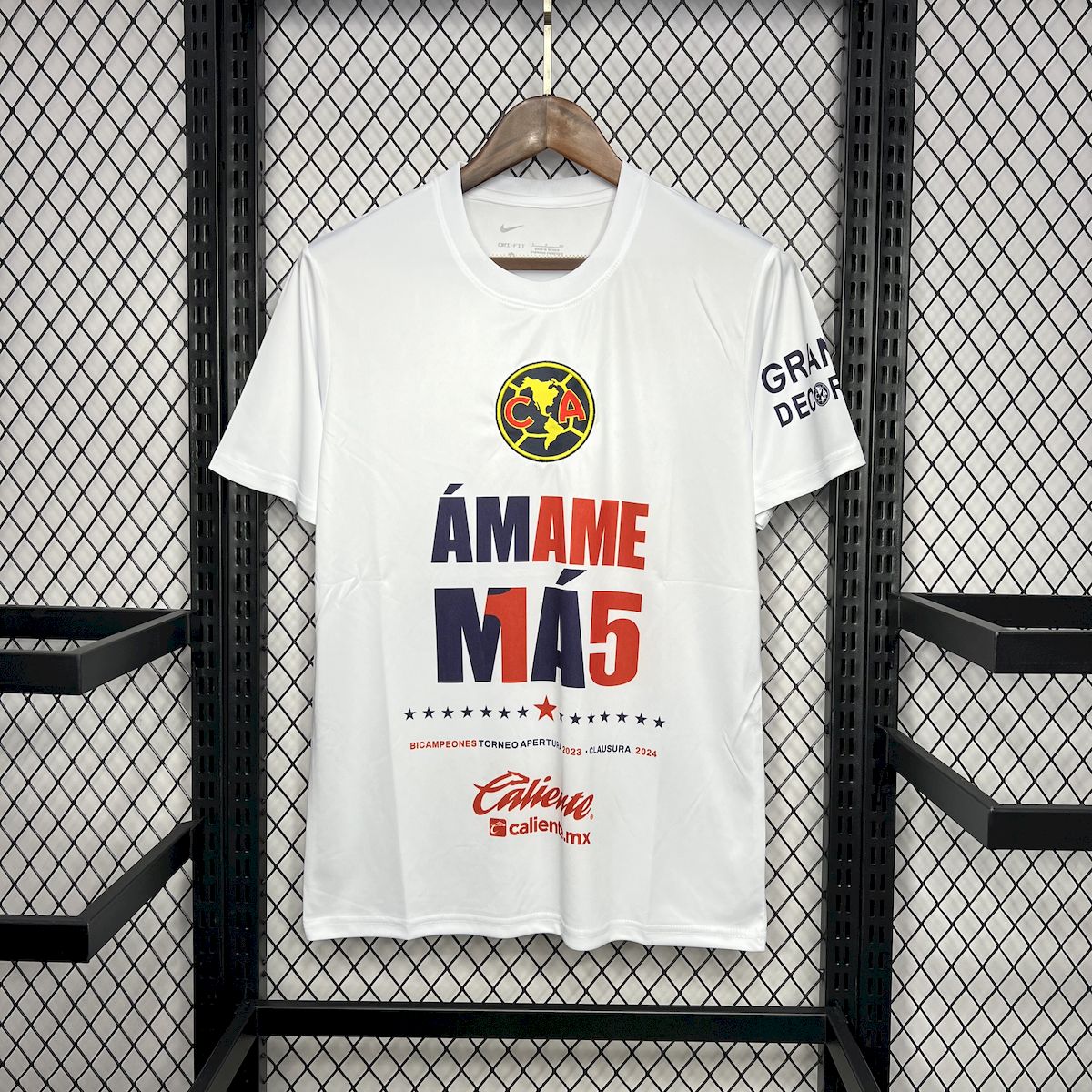Club América 24-25 15 Champions White Commemorative Edition White Jersey - UnitedFutballJersey