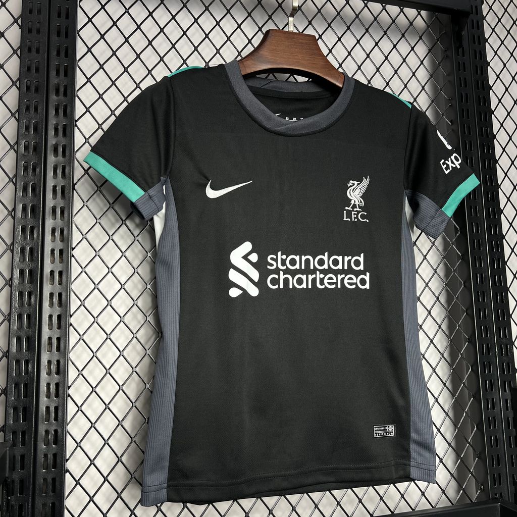 Liver.pool 24-25 Away Kids Kit - UnitedFutballJersey