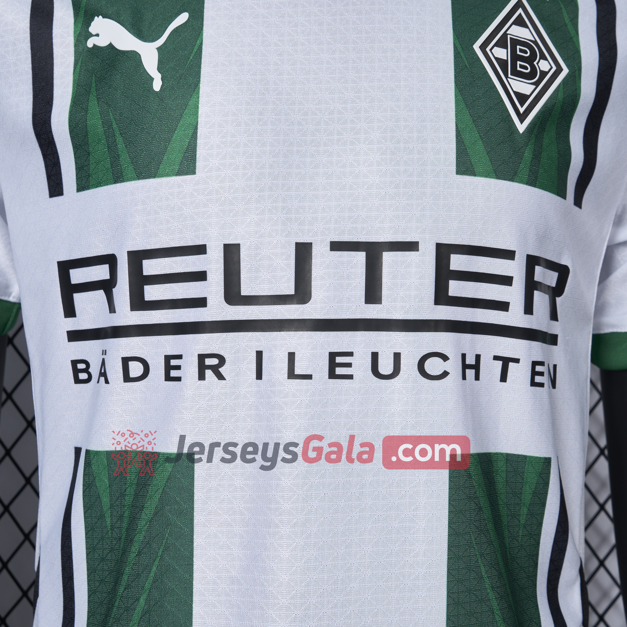 Borussia Mönchengladbach 24-25 Home Jersey - Player Version - UnitedFutballJersey