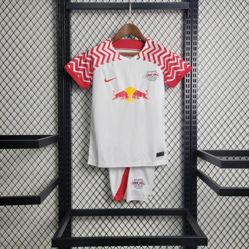 RB Leipzig 23-24 Home Stadium Kids Kit - UnitedFutballJersey
