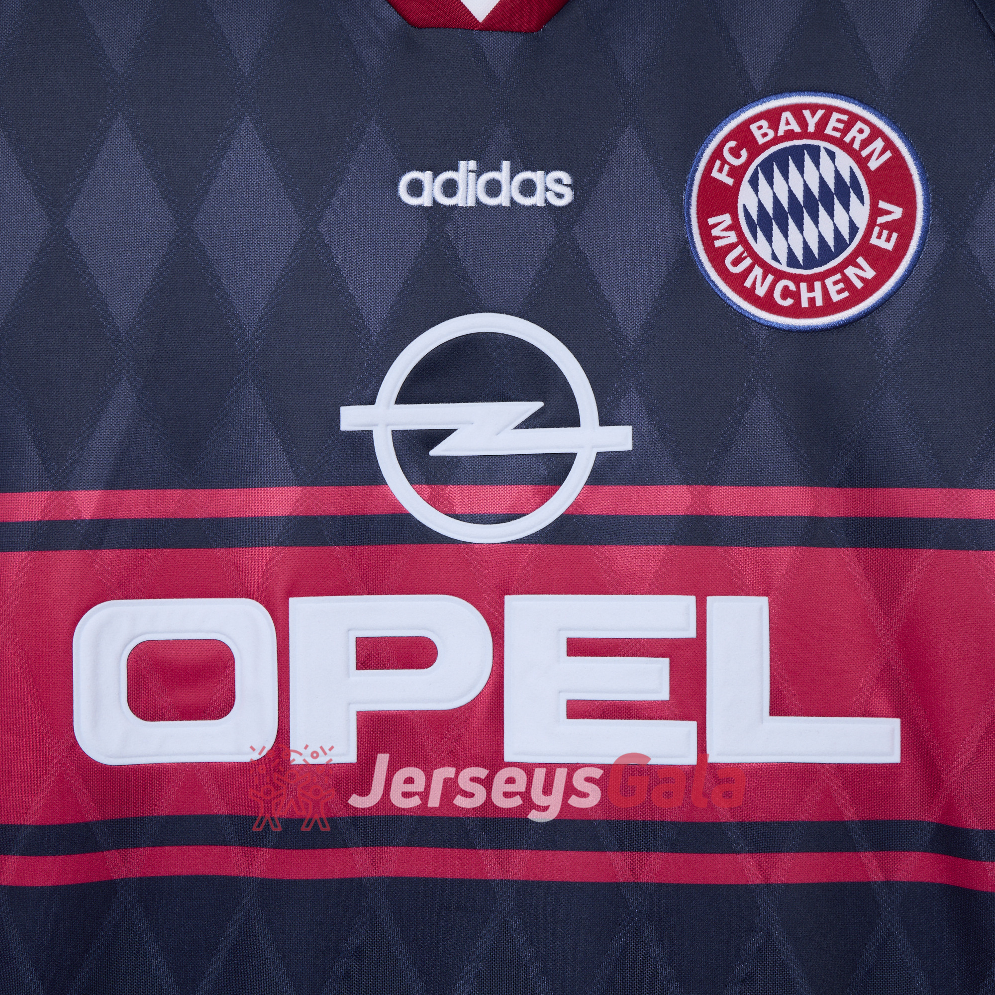 Retro Bayern Munich 1997-99 Home Long Jersey - UnitedFutballJersey