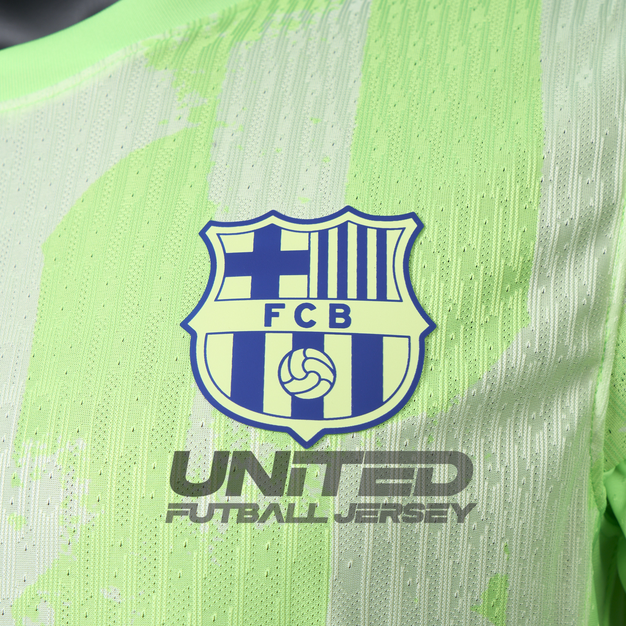 B.A.R.S.A X Coldplay 24-25 Third Co-Branded Jersey - Player Version - UnitedFutballJersey