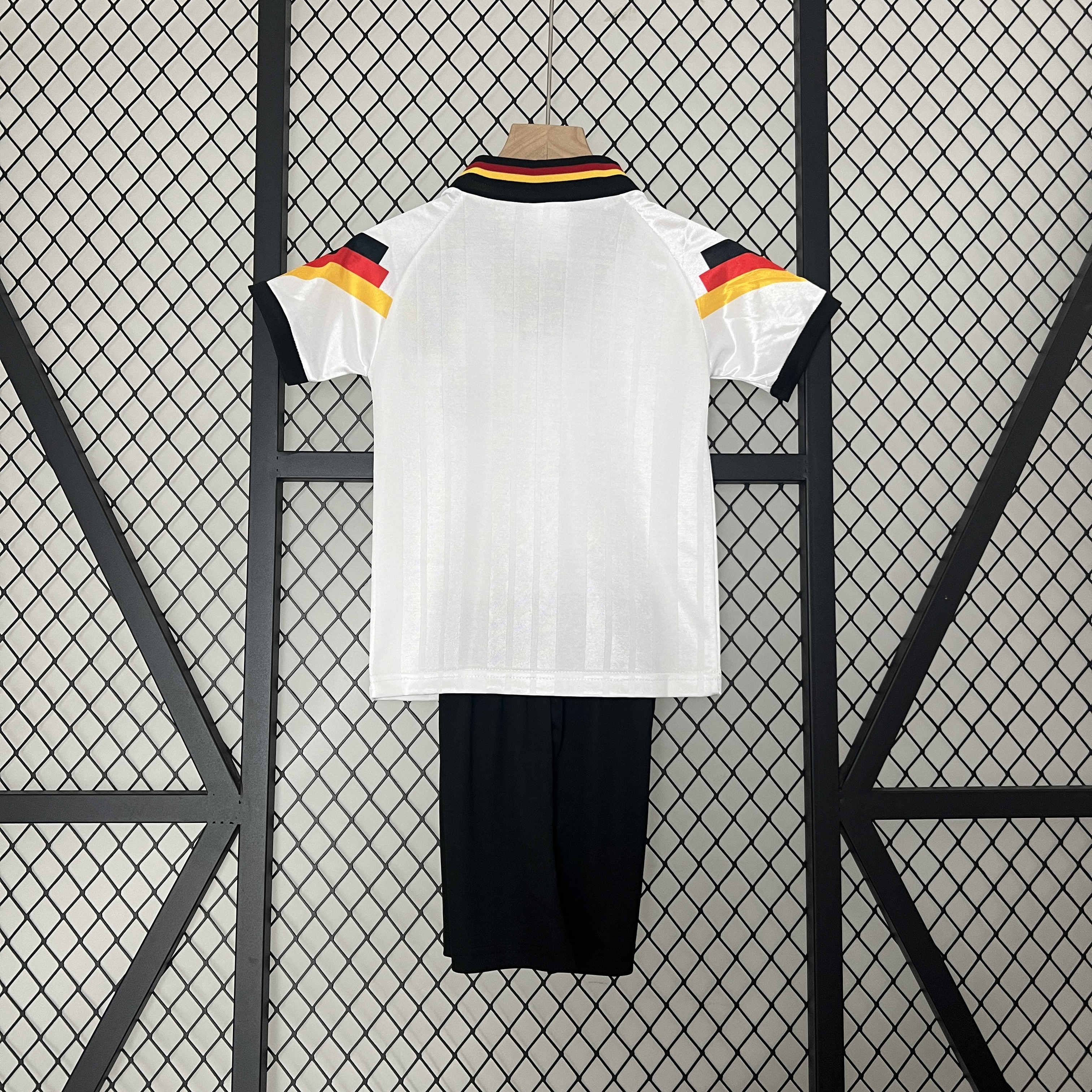 Retro Germany 1992 Home Stadium Kids Kit - UnitedFutballJersey