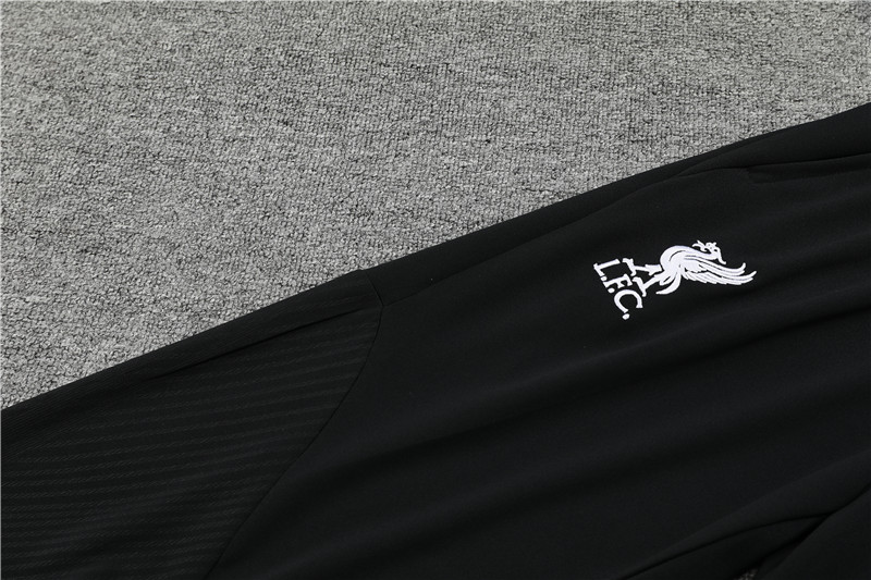 23-24 Liverpool Black Long Sleeve Training Set - UnitedFutballJersey