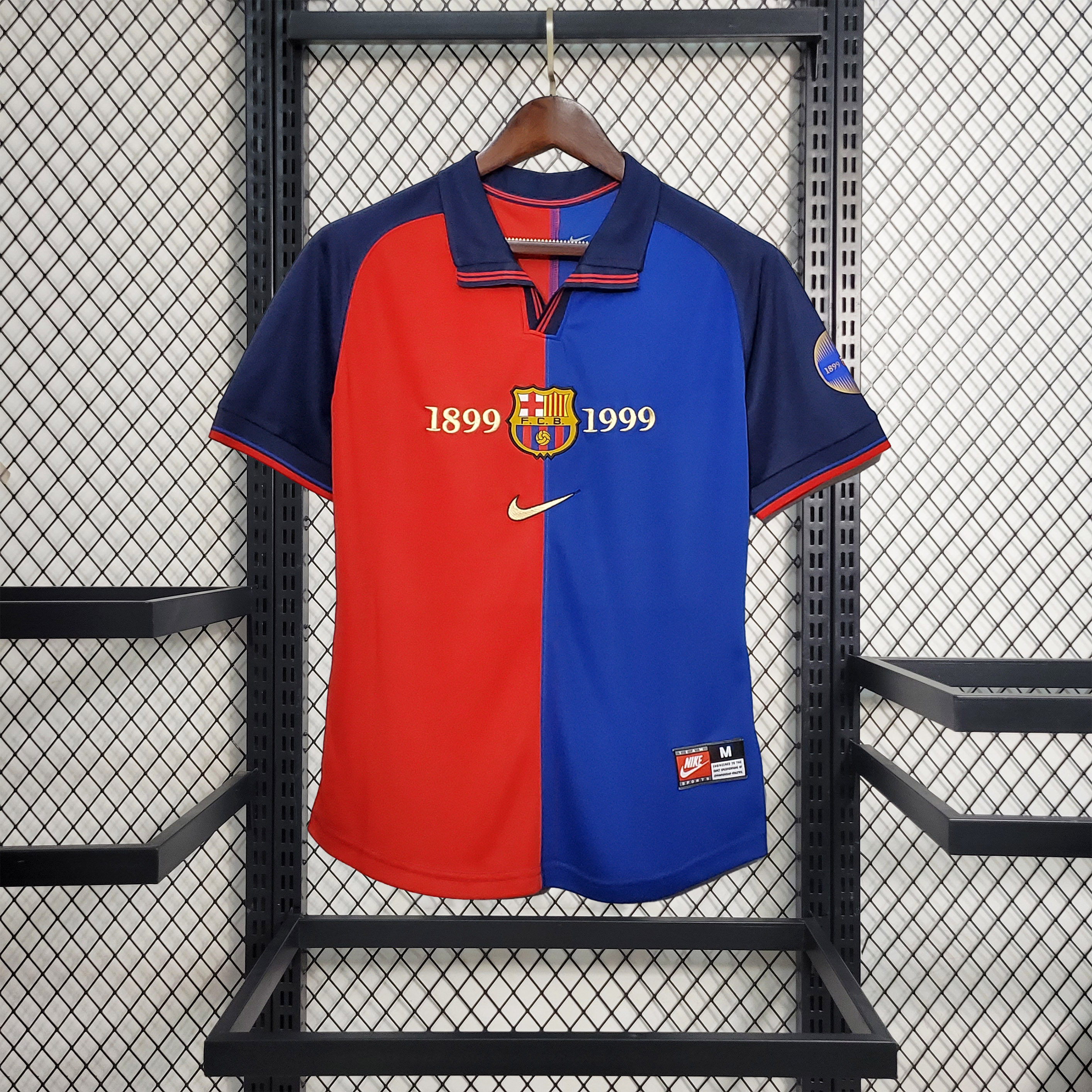 Retro Barcelona 99-00 Home Stadium Jersey - UnitedFutballJersey