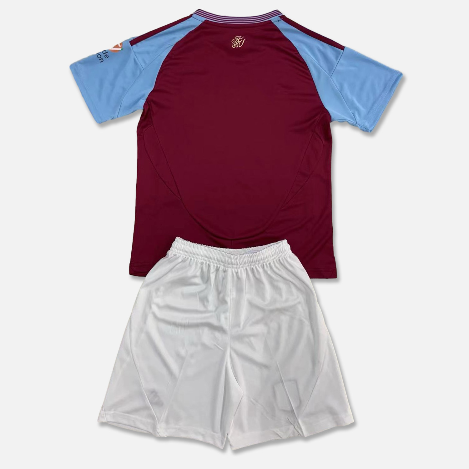 Aston Villa 24-25 Home Men's Adult Jersey Set - Fans Version - UnitedFutballJersey