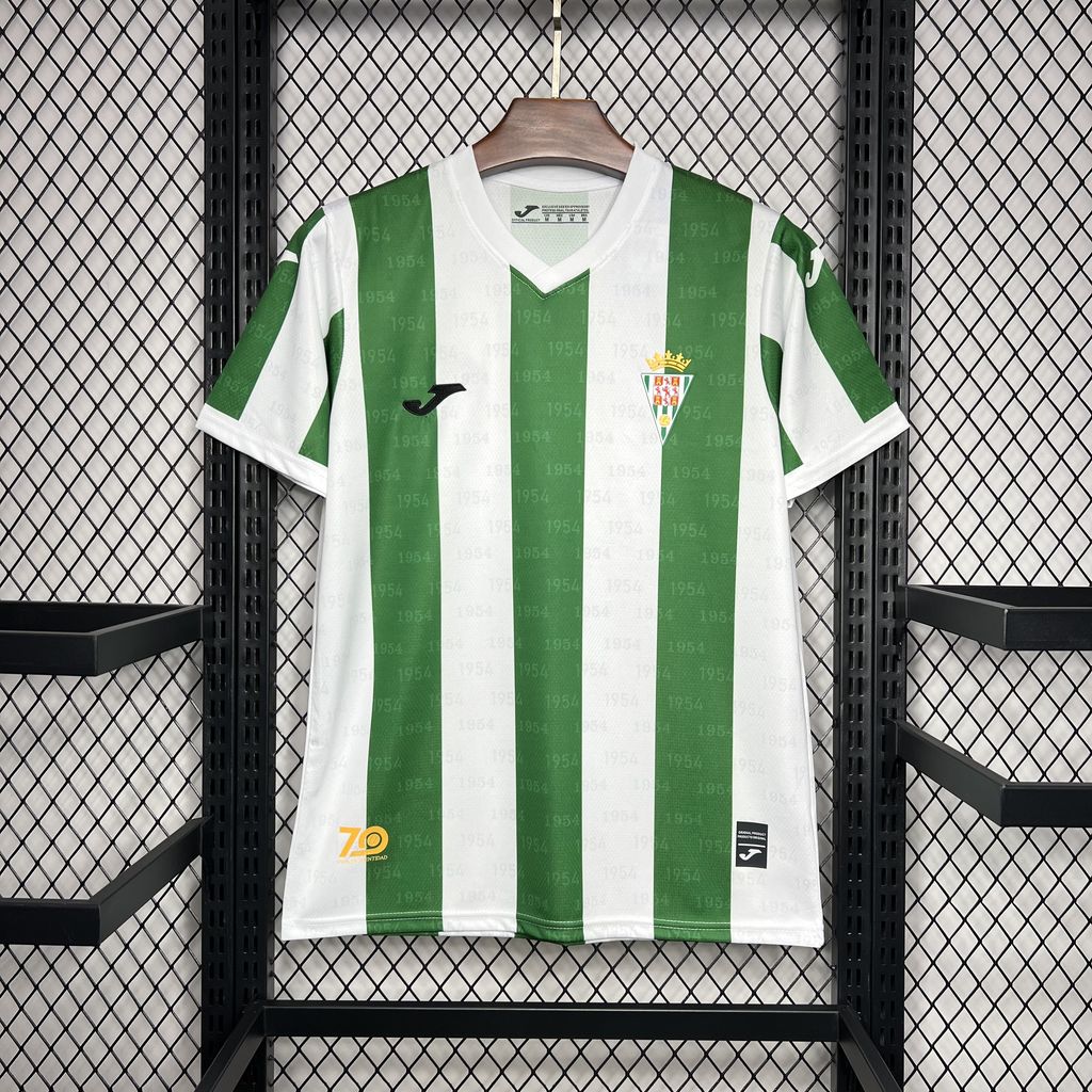 Cordoba CF 24-25 Home Stadium Jersey - Fans Version - UnitedFutballJersey