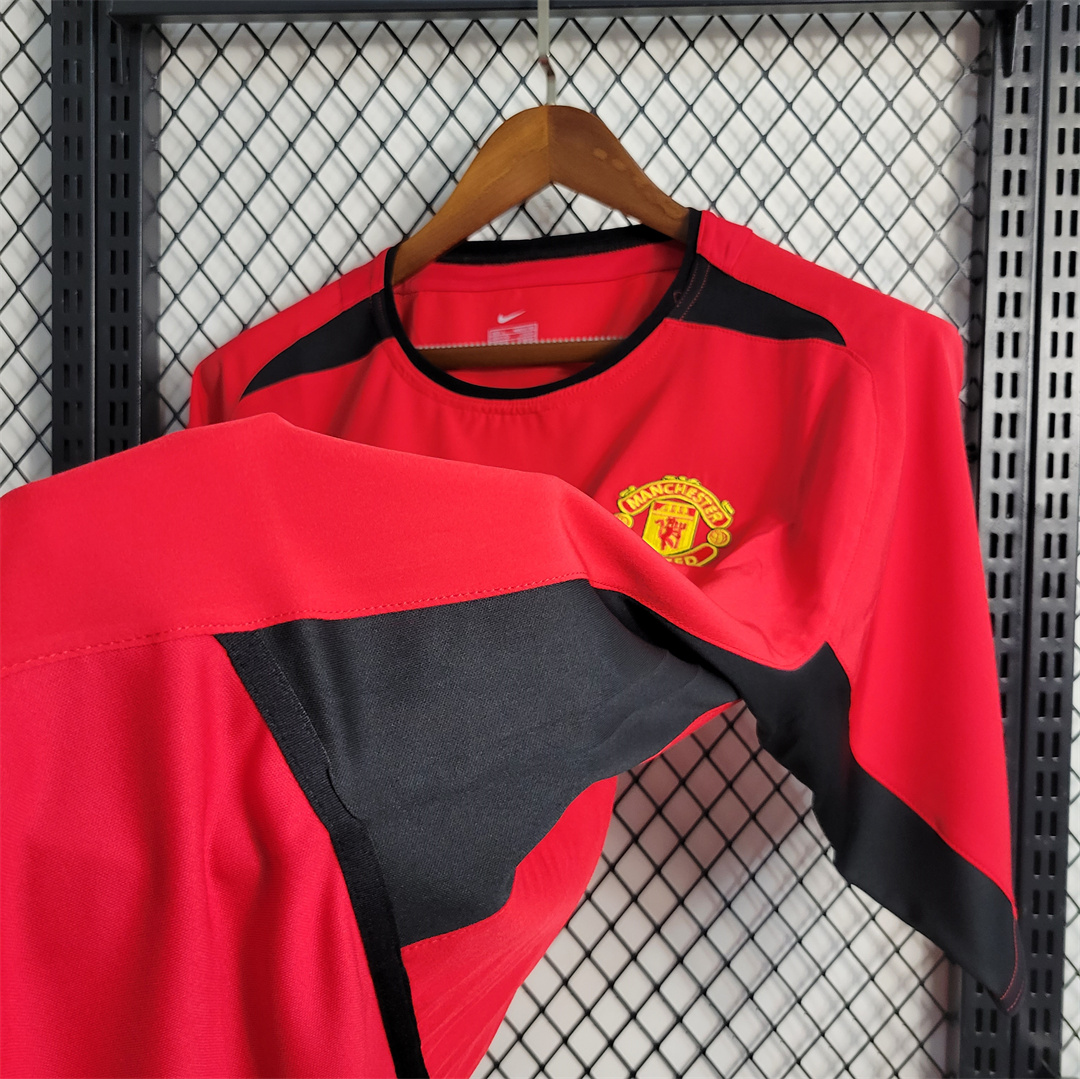 Retro Manchester United 02-04 Home Jersey - UnitedFutballJersey