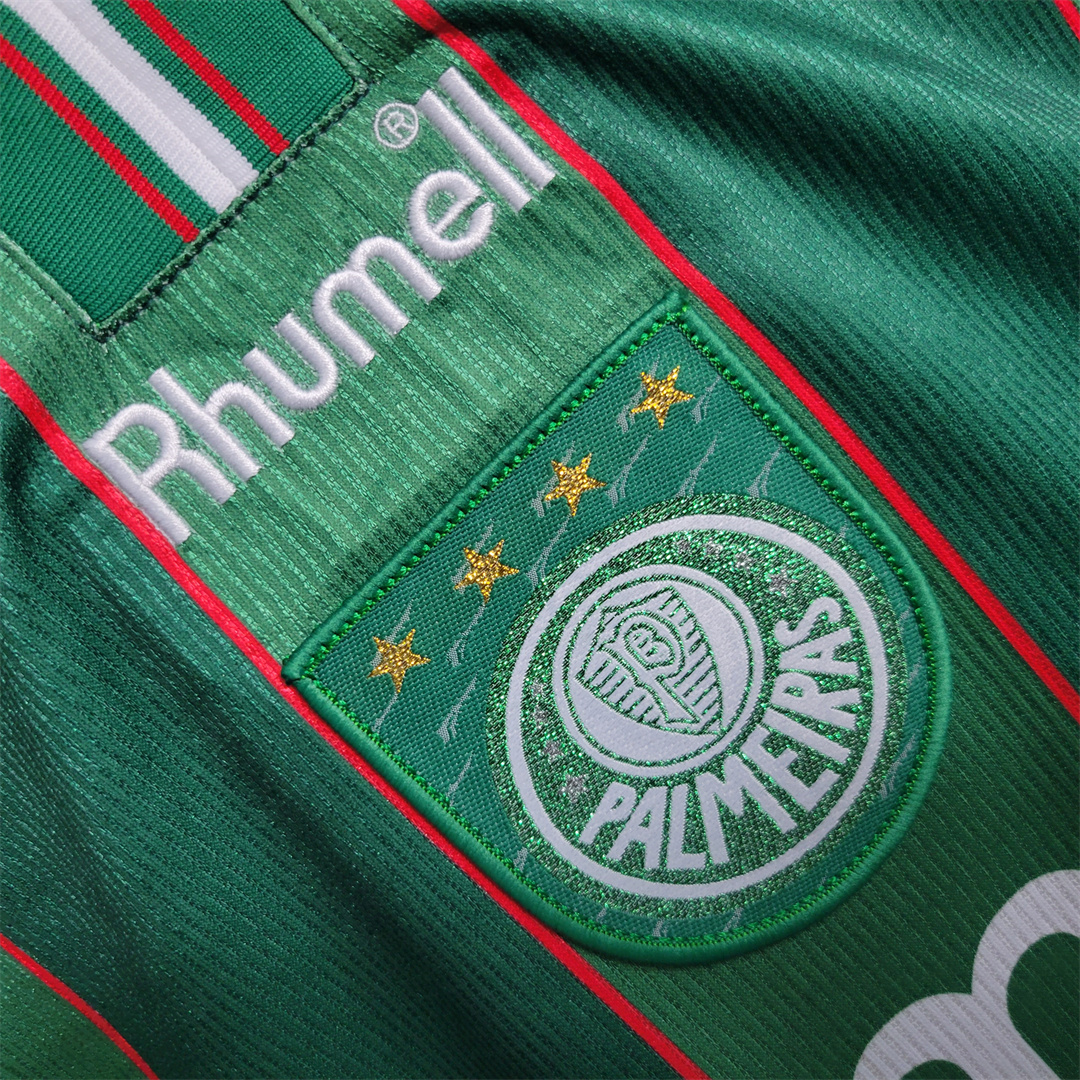 Retro Palmeiras 1999 Home Stadium Jersey - Liberator Cup Champion - UnitedFutballJersey