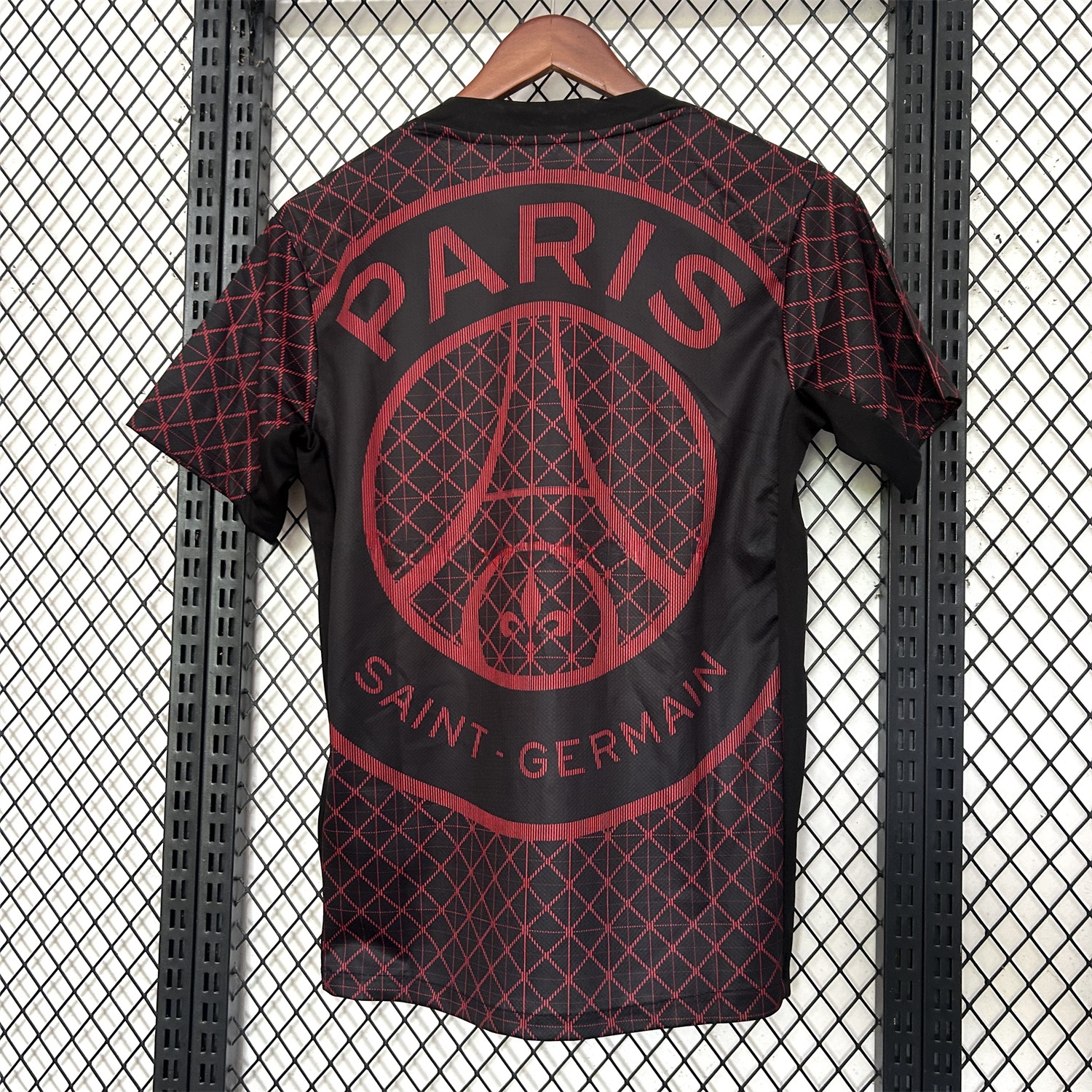 Paris Saint-Germain PSG 25-26 Red Pre-Match Training Jersey - Fans Version - UnitedFutballJersey