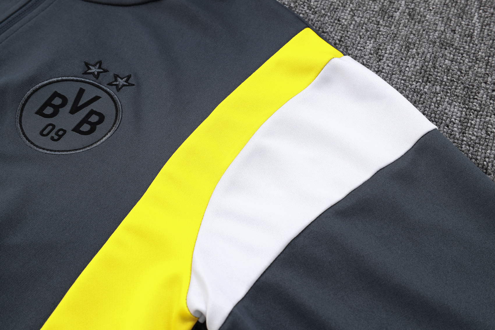 Dortmund 23-24 Long Sleeve Training Set - Grey - UnitedFutballJersey