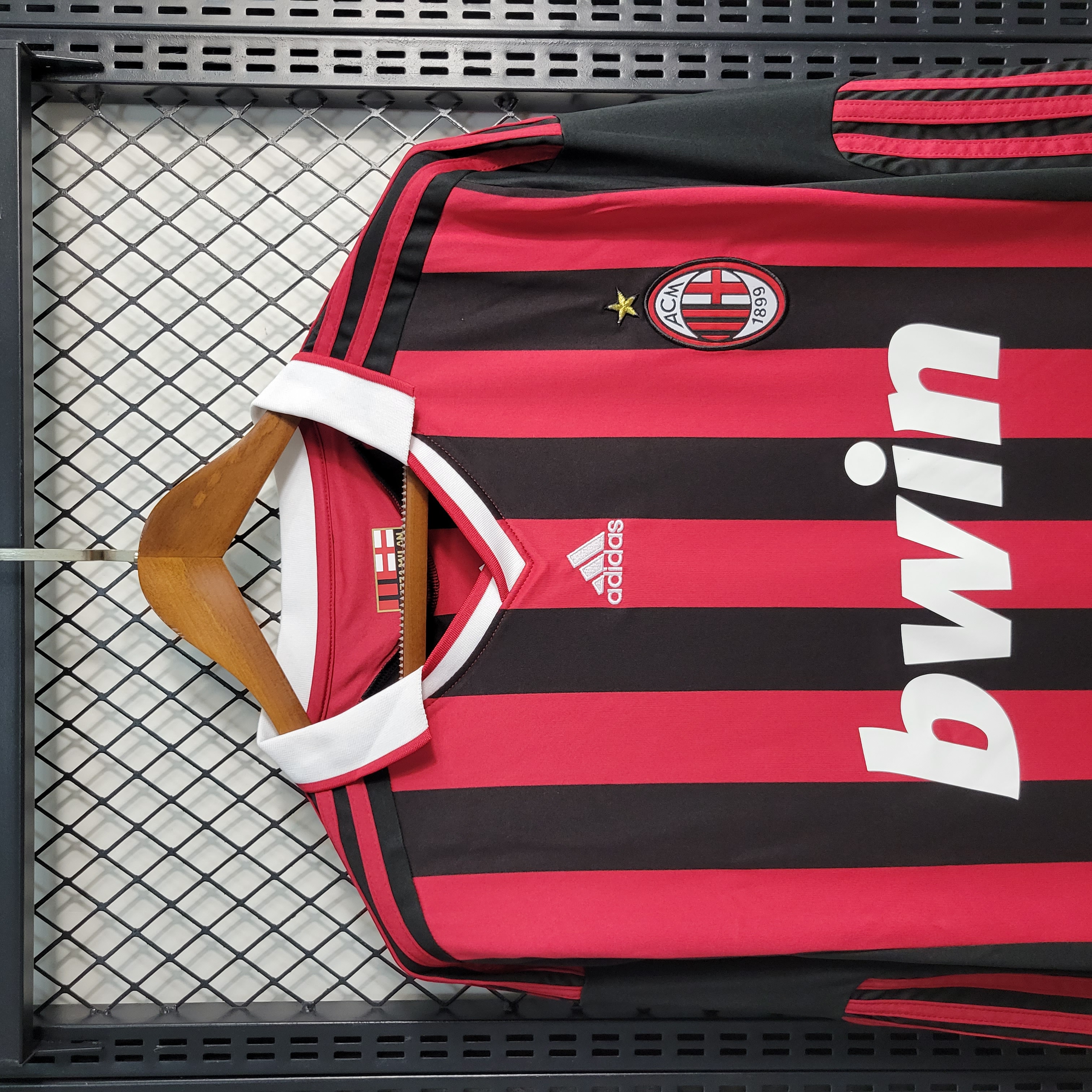 Retro AC Milan 2009-10 Home Stadium Long Sleeve Jersey - UnitedFutballJersey
