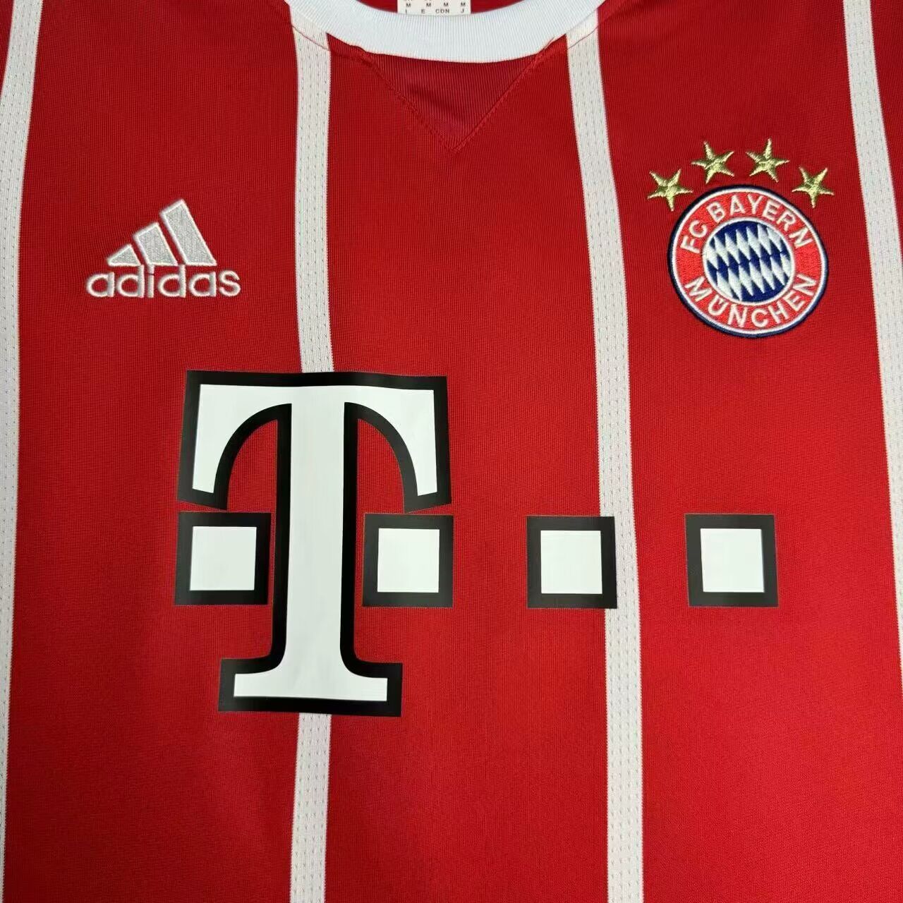 Retro Bayern Munich 2017-18 Home Stadium Jersey - UnitedFutballJersey