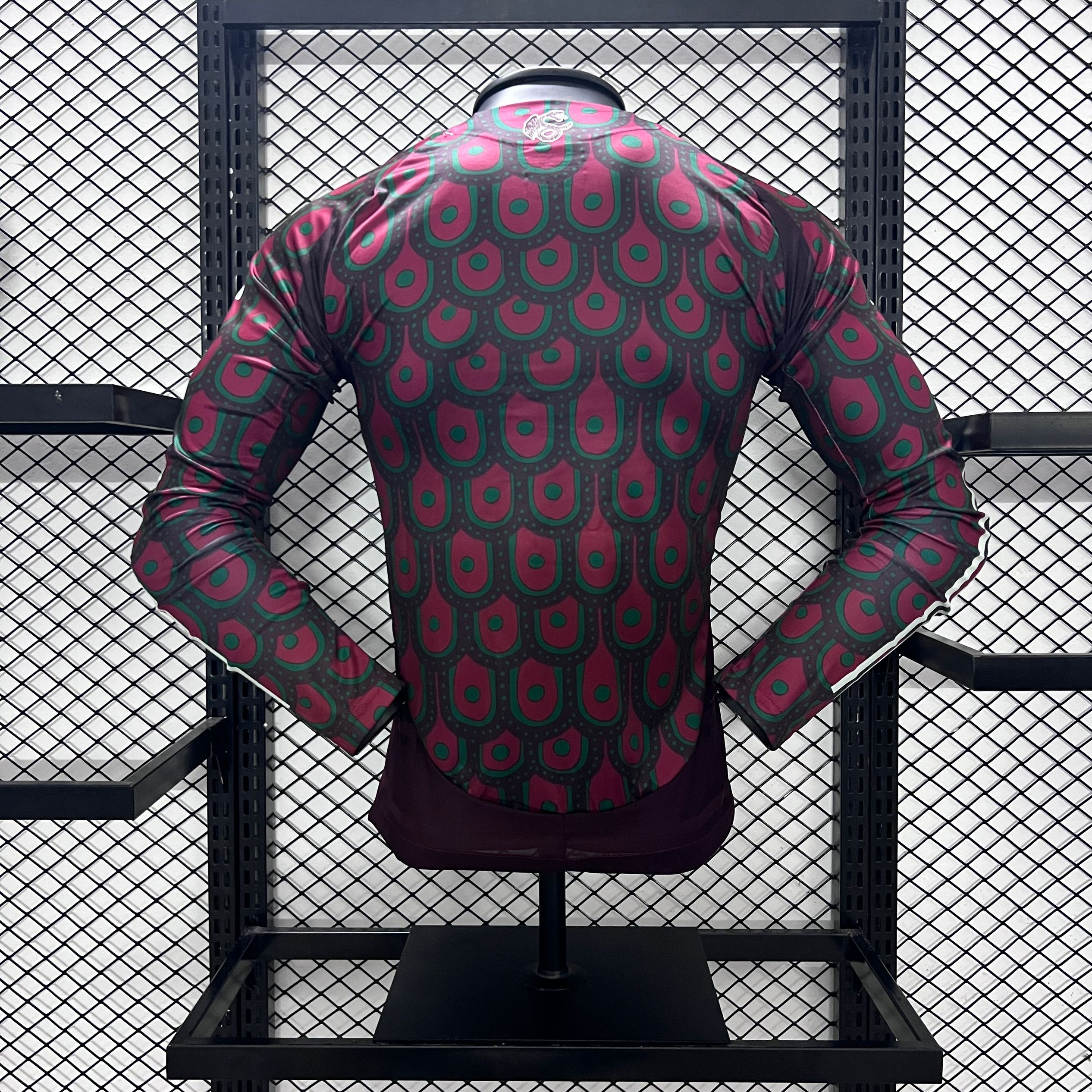 Mexico 2024 Home Long Sleeve Jersey - Player Version - UnitedFutballJersey
