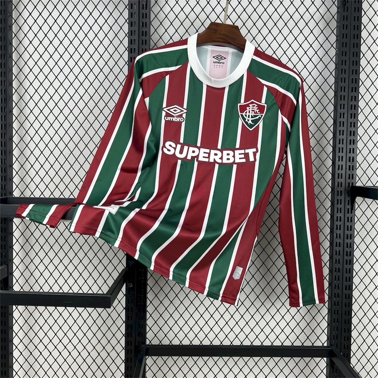Fluminense 25-26 Home Long Sleeves Jersey - Fans Version - UnitedFutballJersey