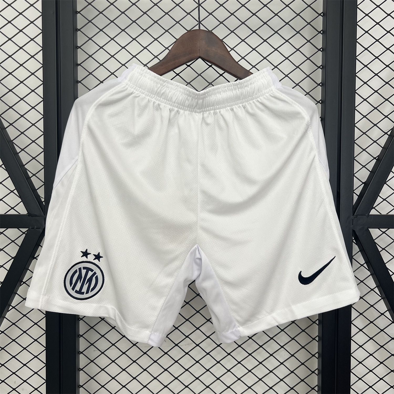 Inter Milan 25-26 Away White Shorts - Fans Version - UnitedFutballJersey
